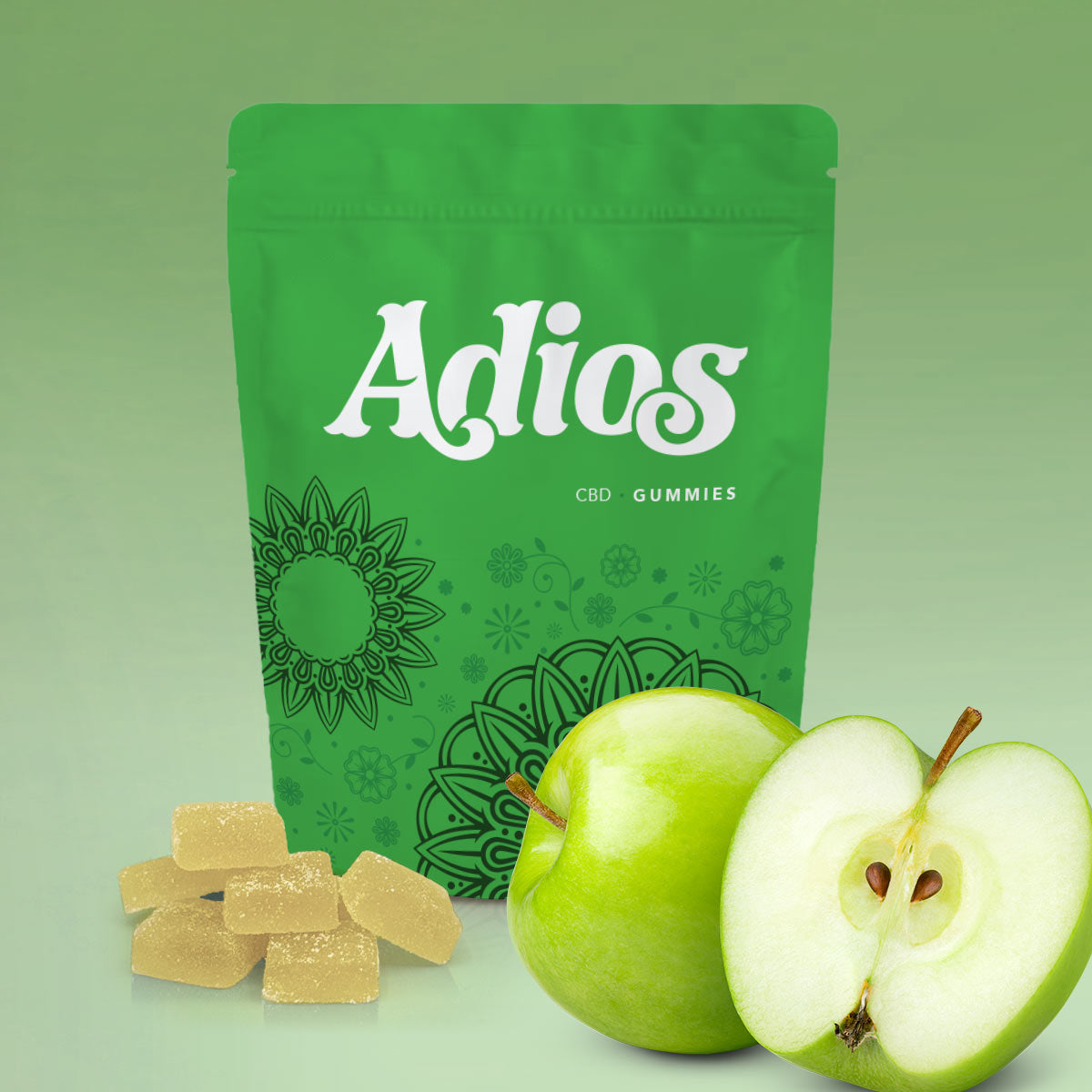 Adios Pure Apple Calm Gummies