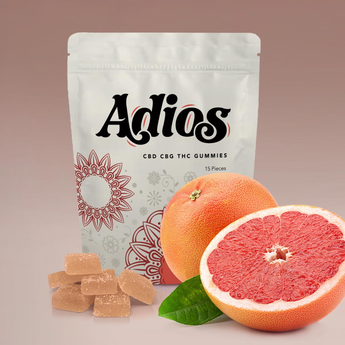 Grapefruit Zest – 60mg CBD • 20mg CBG • 5mg THC