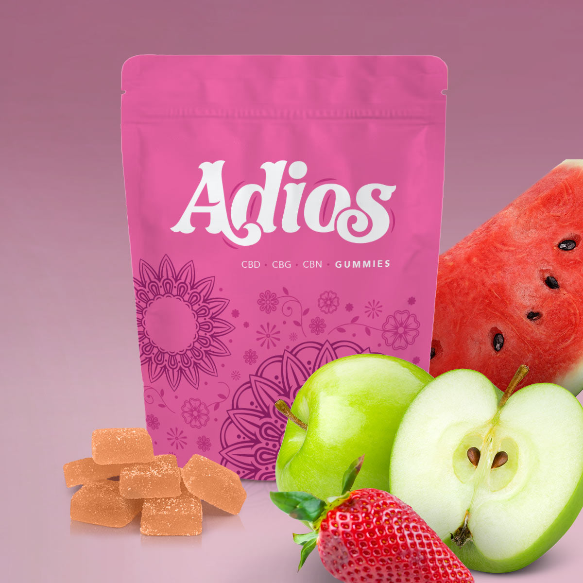 Adios Sour Trio Gummies